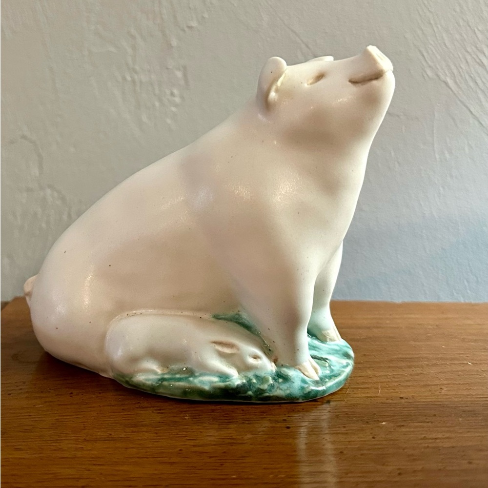 RARE Vintage Anderson Design Studio Pottery Pig Figurine | Signed “AD” | - Picture 2 of 5